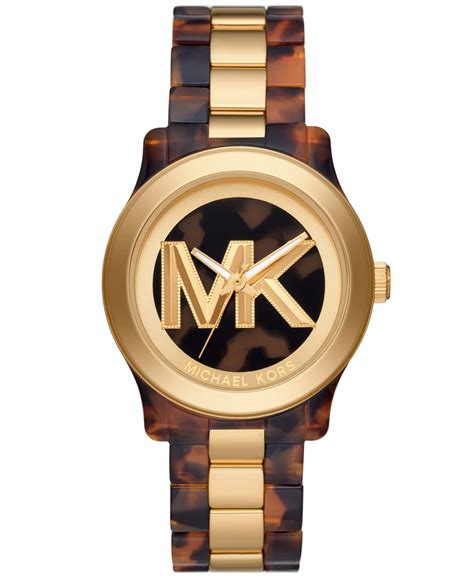 Michael Kors Women's Runway Quartz Three